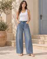 Barrel-Leg Jeans