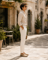 Men’s Pleated Tapered Pants