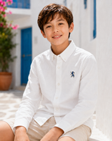 Boys’ Long-Sleeve Oxford Shirt