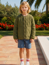 Kids Quilted Lightweight Jacket