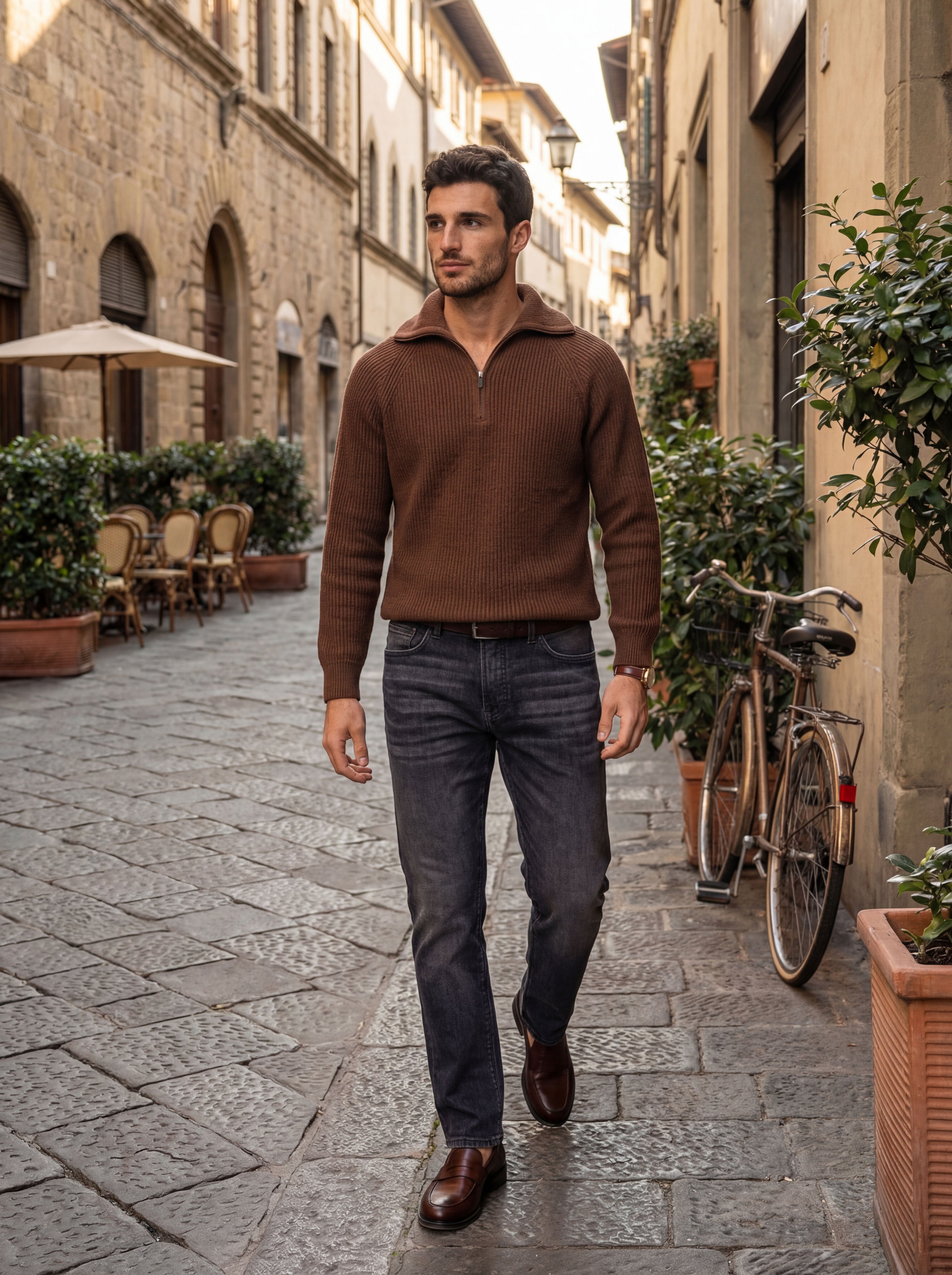 Skinny Fit Washed Jeans