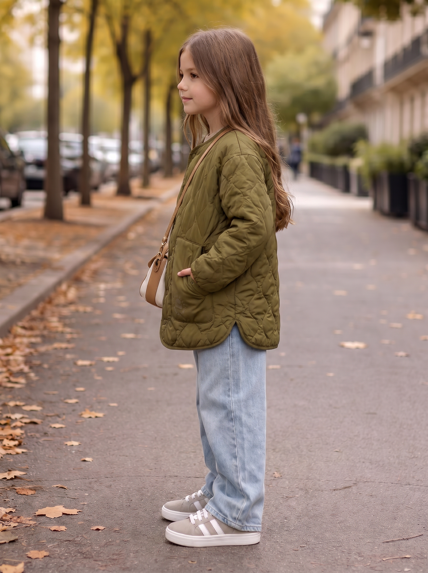 Kids Quilted Lightweight Jacket