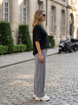 High-Waist Wide-Leg Pants