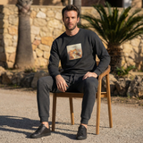 CREW NECK SWEATSHIRT WTH PRINT image 0