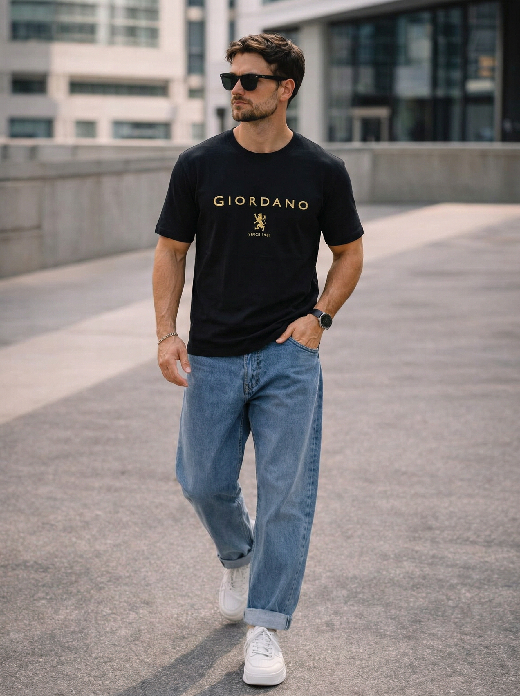 Men’s Logo Graphic Crewneck T-Shirt