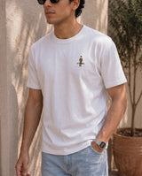 Men’s Embroidered Logo Crew Neck T-Shirt