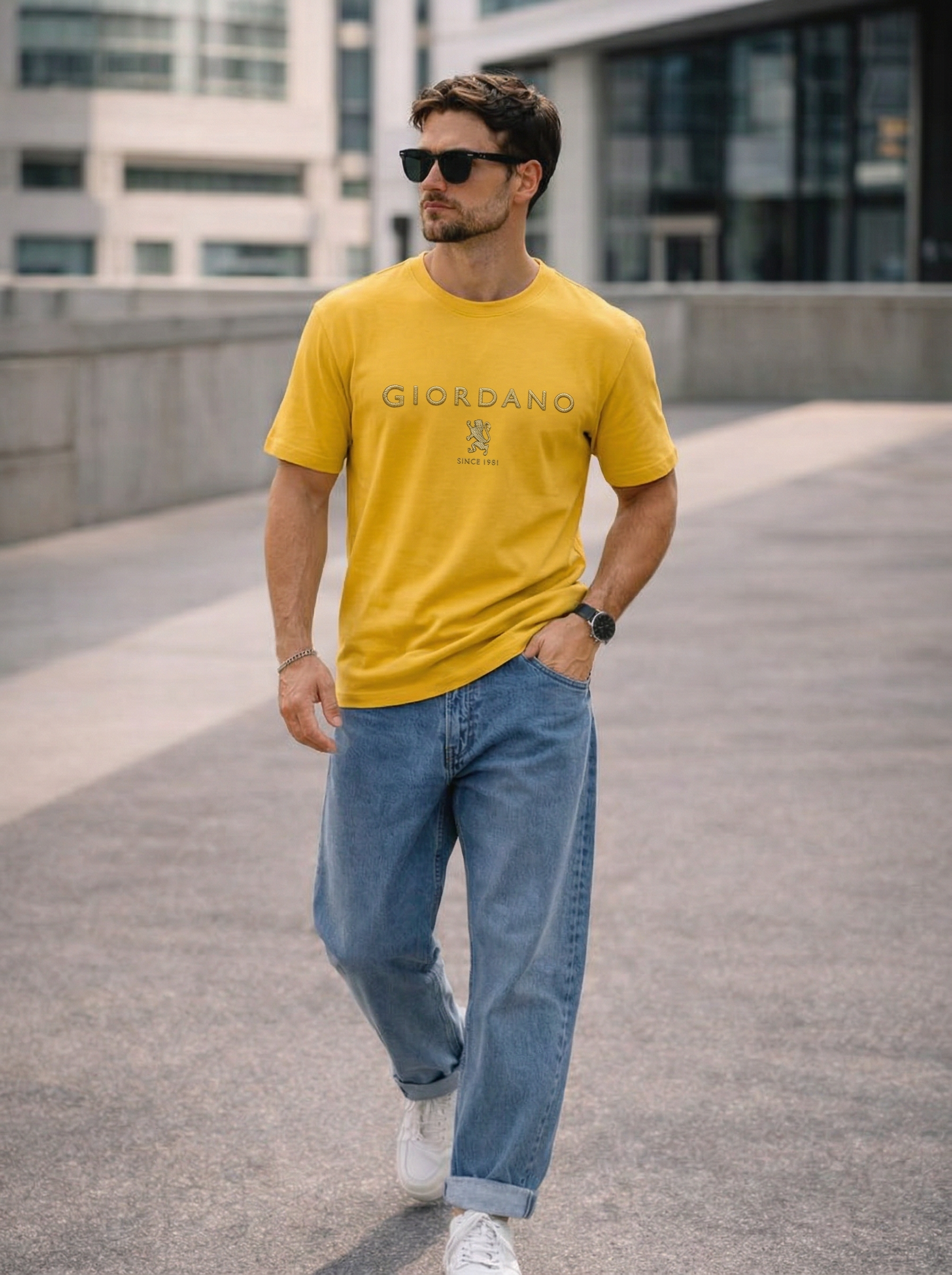 Men’s Logo Graphic Crewneck T-Shirt