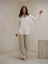 Women's Relaxed Fit Button-Down Shirt