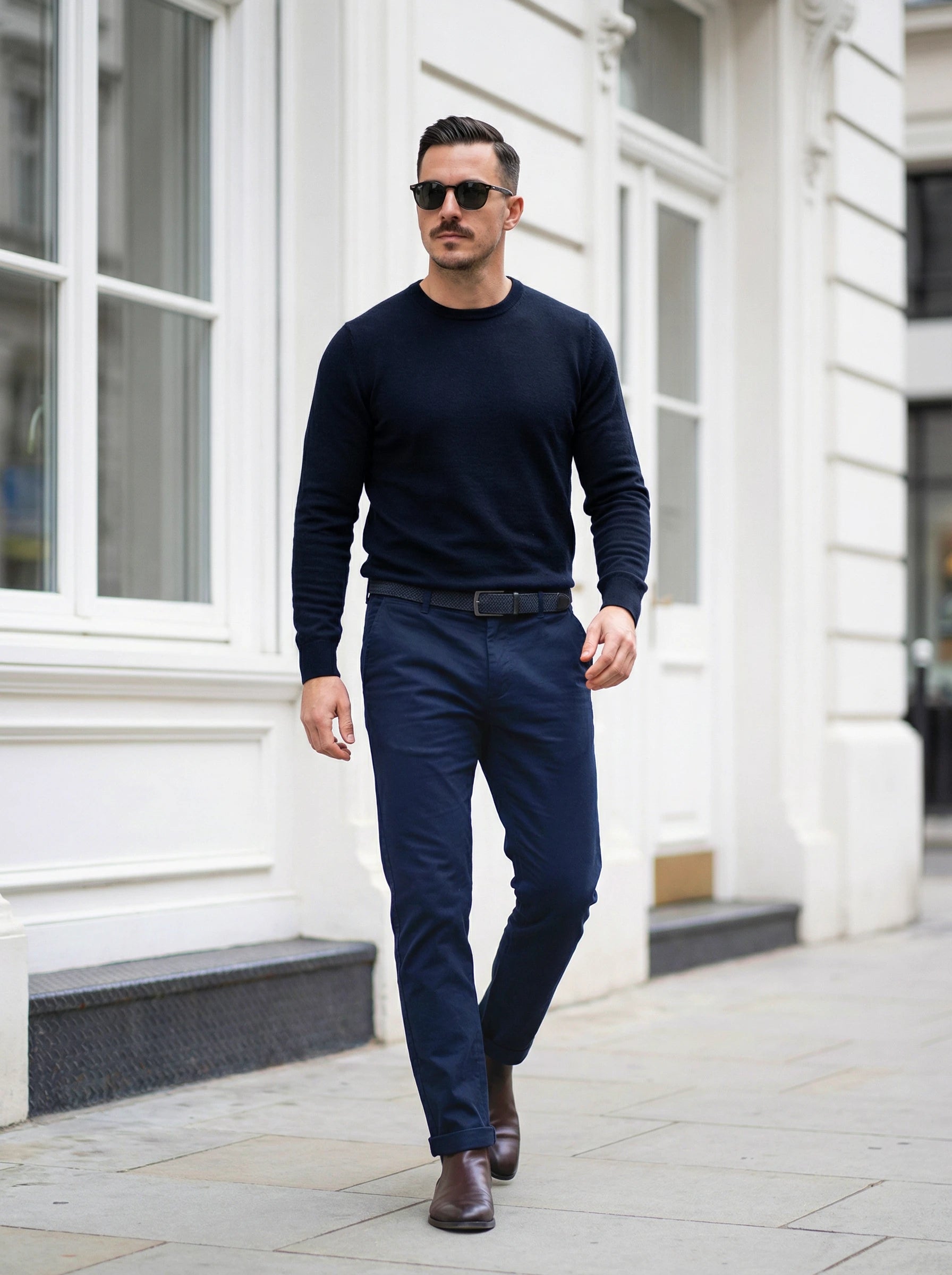 Skinny Fit Tailored Trousers
