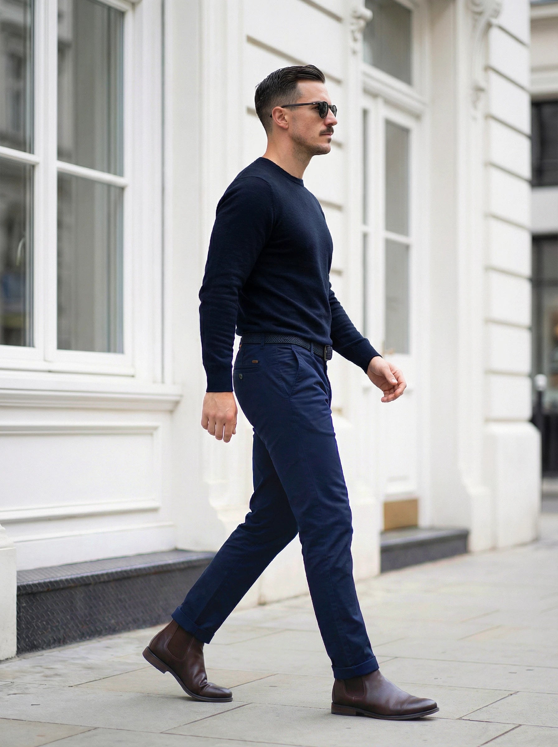 Skinny Fit Tailored Trousers
