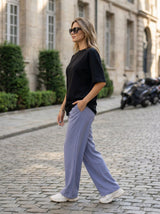 High-Waist Wide-Leg Pants