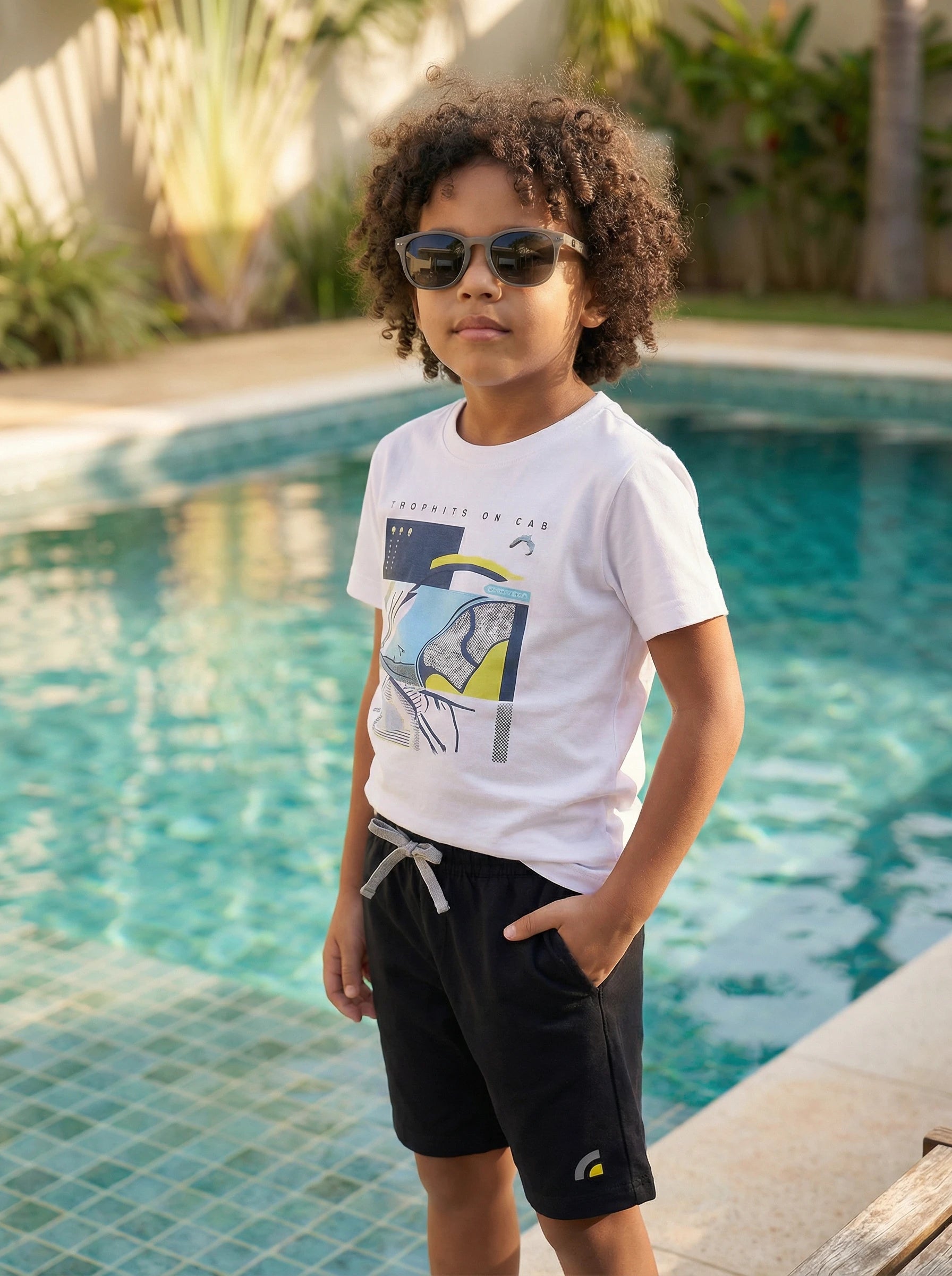 Kids Drawstring Shorts