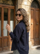 Relaxed Long Sleeve Button Shirt