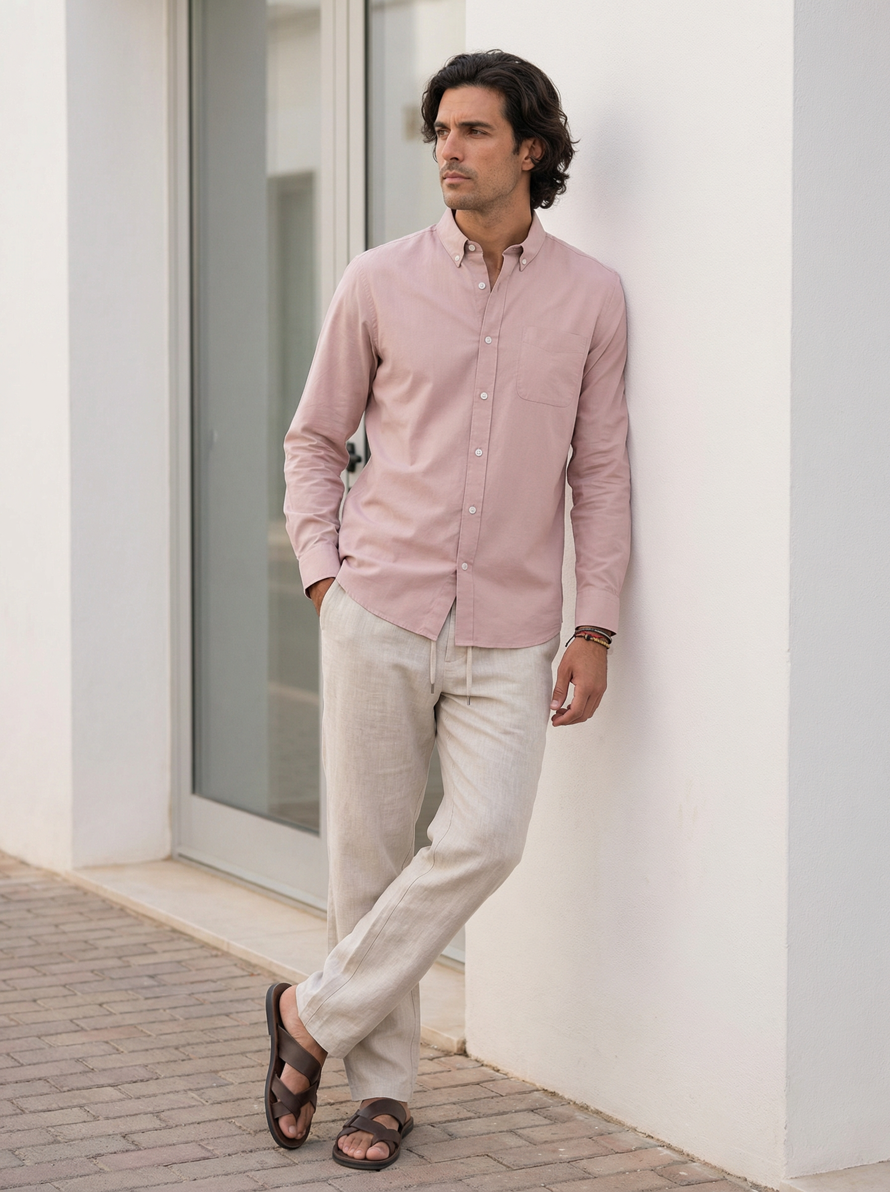 Slim Fit Long Sleeve Shirt
