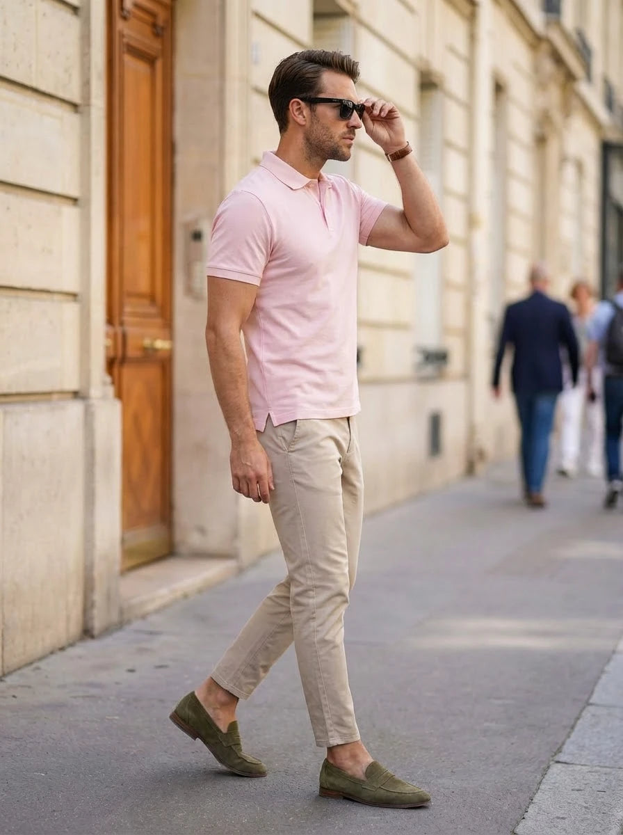 Classic Short Sleeve Polo Shirt