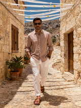 Casual Long Sleeve Button-Down Shirt