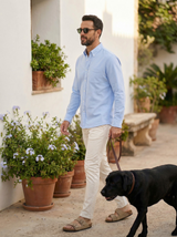 Relaxed Fit Button-Down Shirt