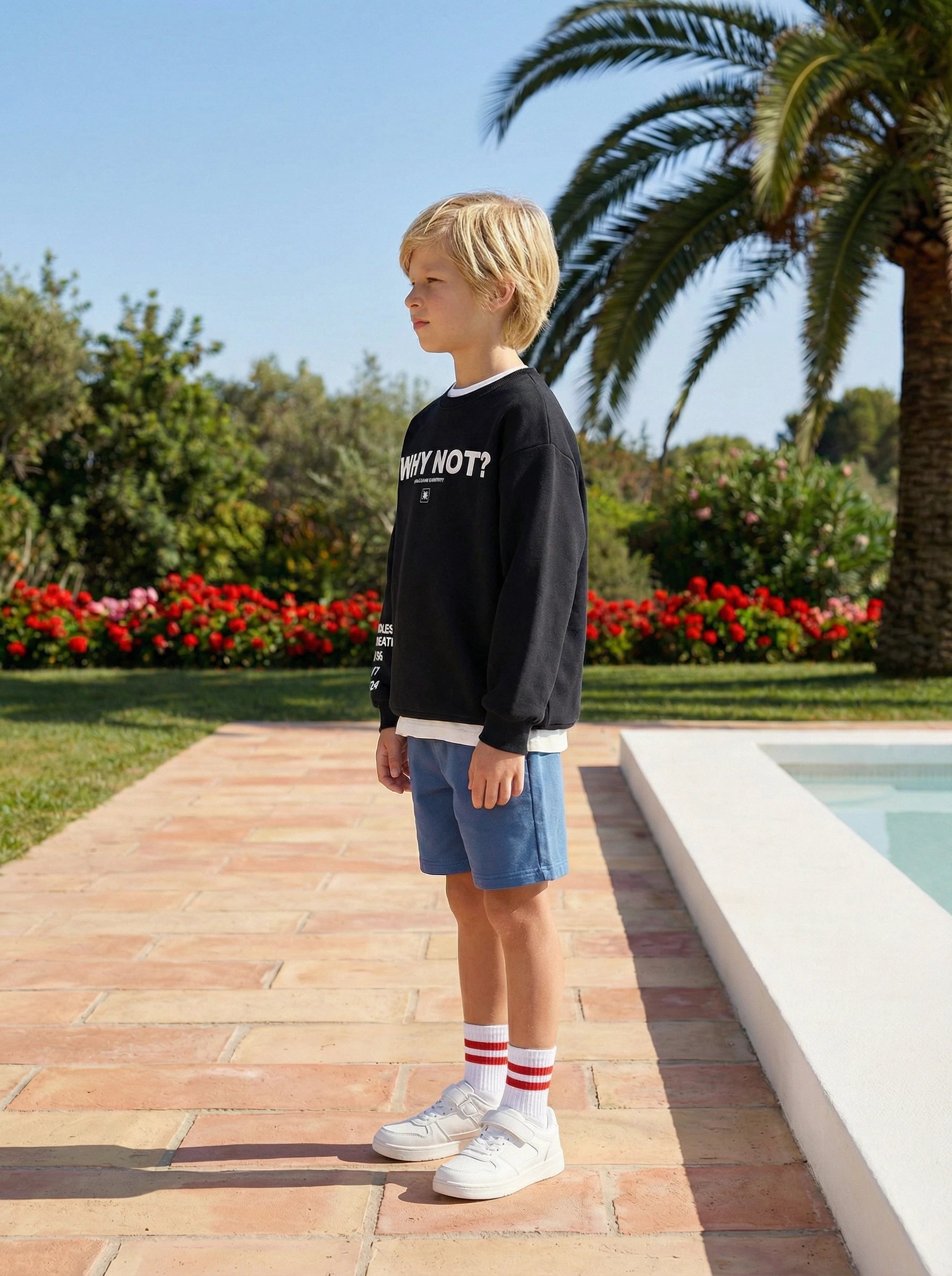 Kids Graphic Crewneck Sweatshirt