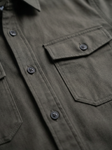 Utility Overshirt with Patch Pockets