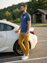 Embroidered Badge Polo Shirt