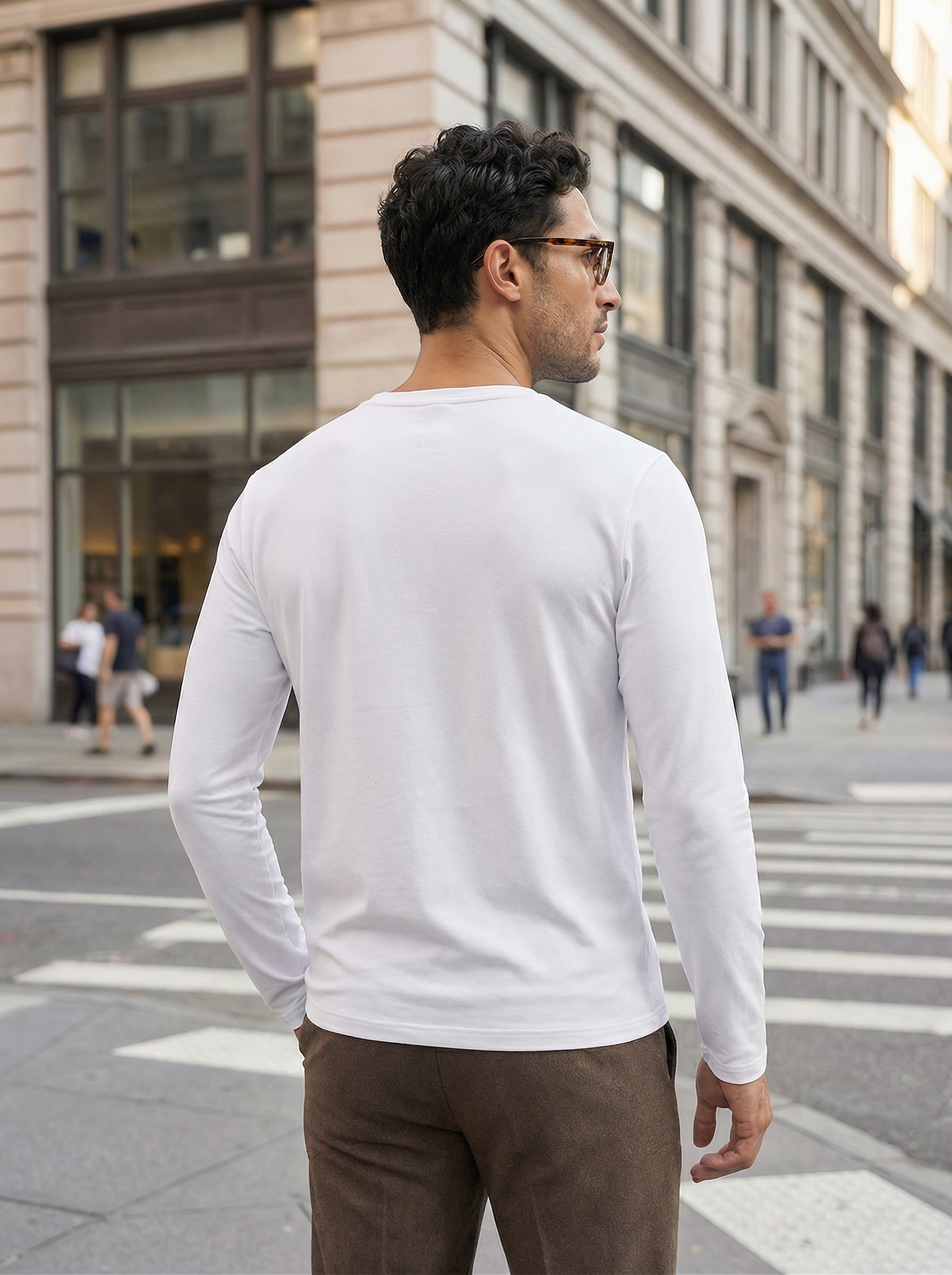 Slim Fit Long Sleeve Under-Shirt