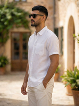 Short Sleeve Button-Down Shirt