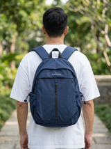 Minimal Zip-Front Backpack