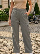 Wide-Leg Cargo Pants