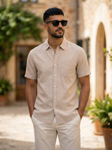 Short Sleeve Button-Down Shirt