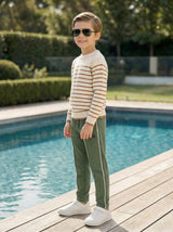 Kids Side Stripe Sweatpants