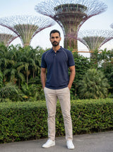 Embroidered Badge Polo Shirt