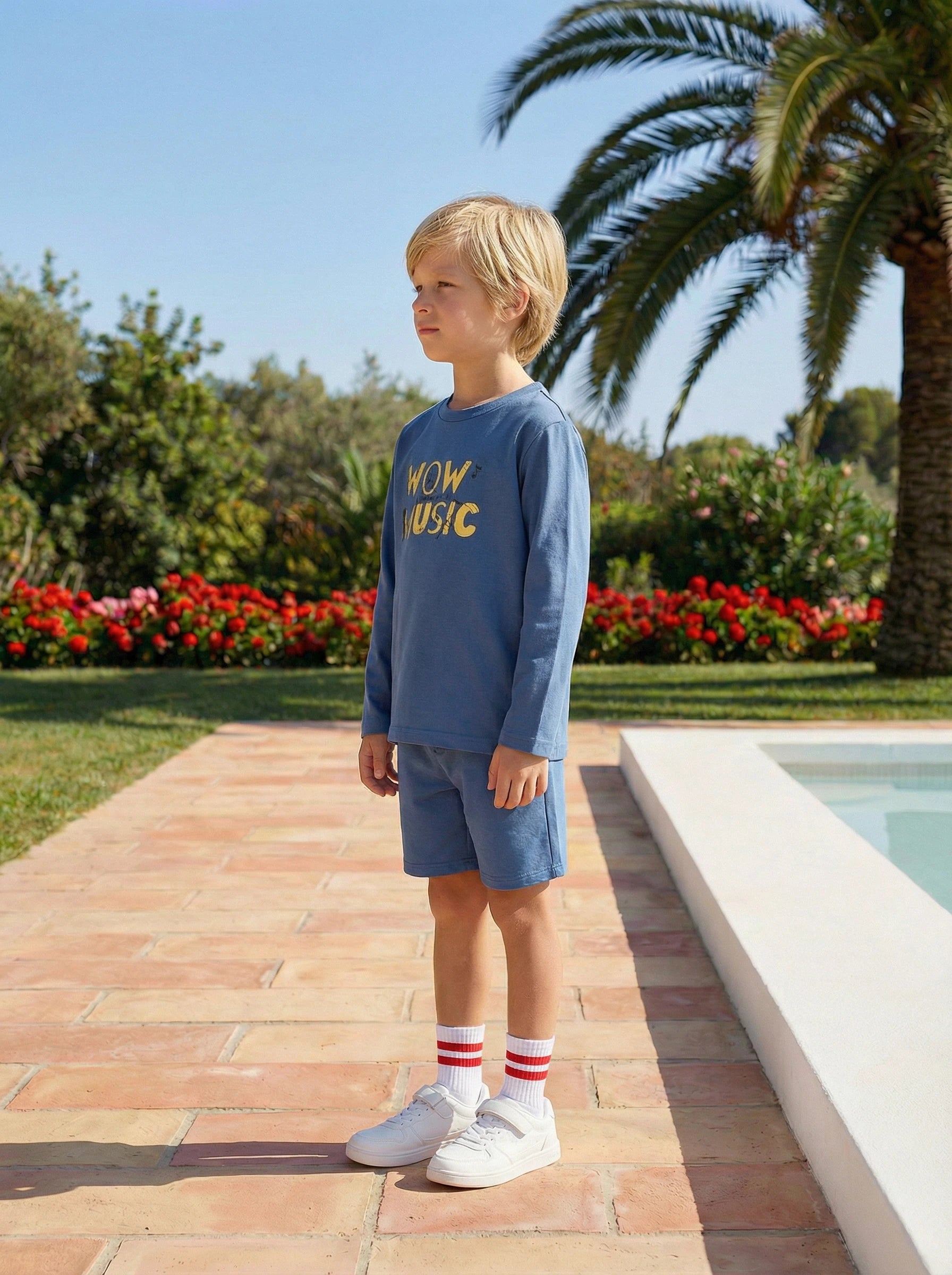 Kids Long Sleeve Graphic Sweatshirt