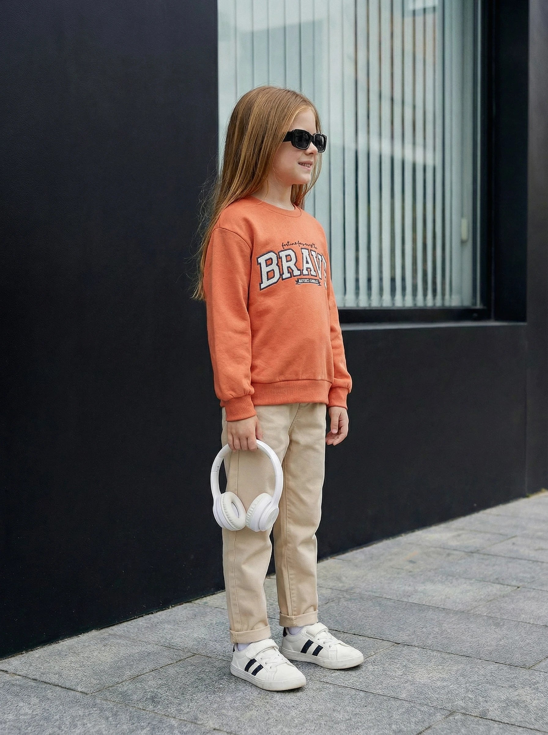 Kids Graphic Crewneck Sweatshirt