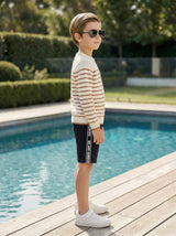 Kids Side Tape Sports Shorts