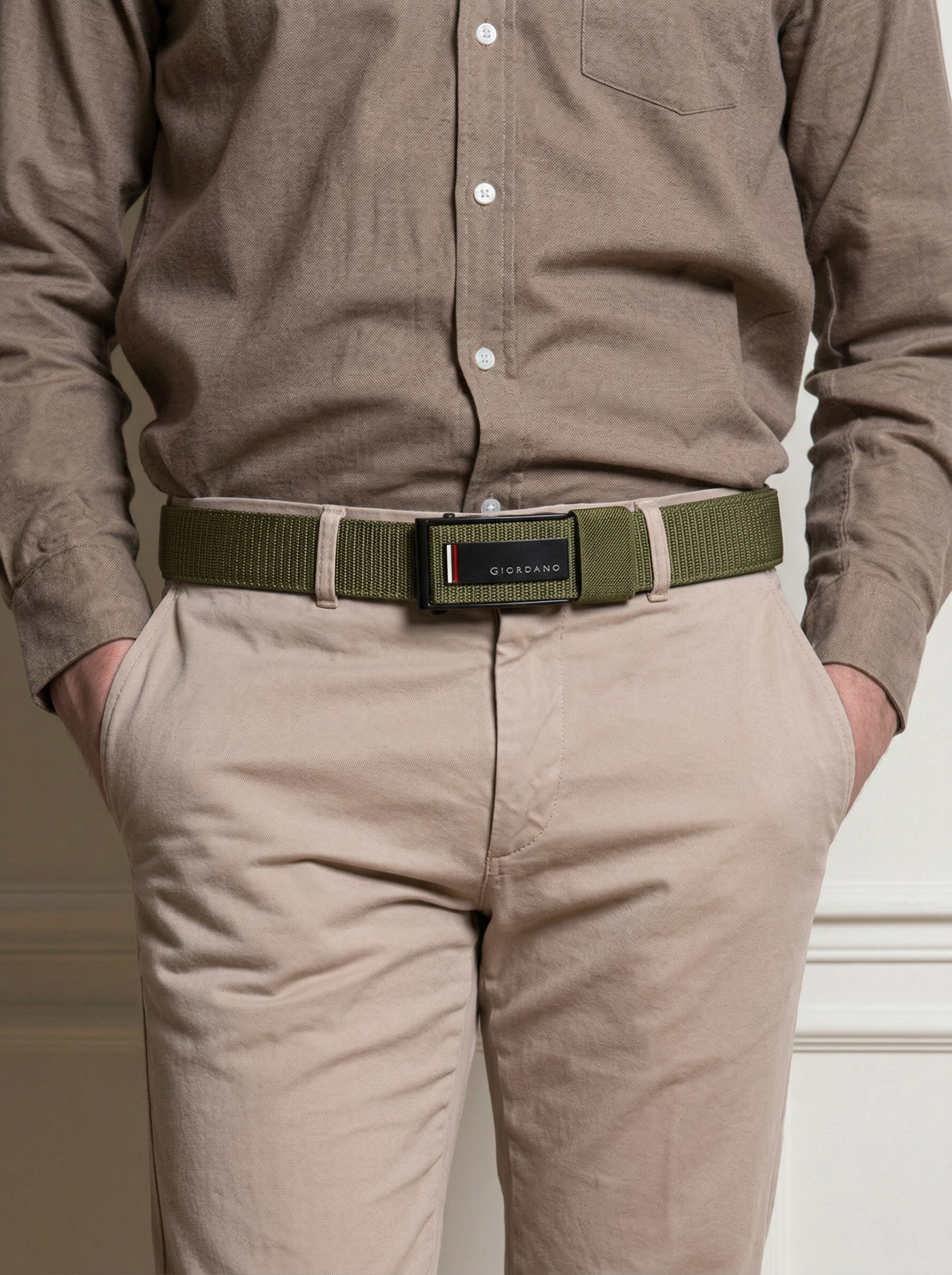 Men’s Adjustable Webbing Belt