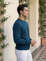 Classic Crew Neck Knit Sweater