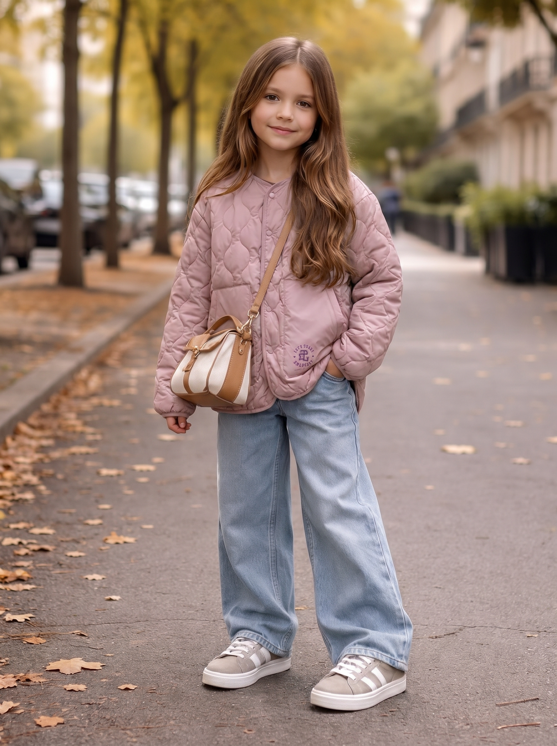 Kids Quilted Lightweight Jacket