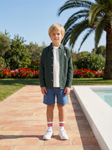 Kids Long Sleeve Button-Down Shirt