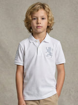 Kids Embroidered Detail Polo T-Shirt