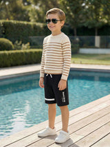 Kids Printed Sports Shorts