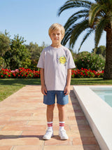 Kids Slogan Graphic T-Shirt