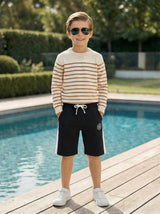 Kids Logo Detail Sports Shorts