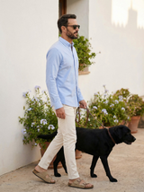 Relaxed Fit Button-Down Shirt