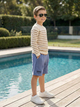 Kids Printed Sports Shorts