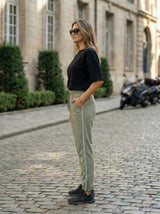 Relaxed-Fit Side Stripe Sweatpants
