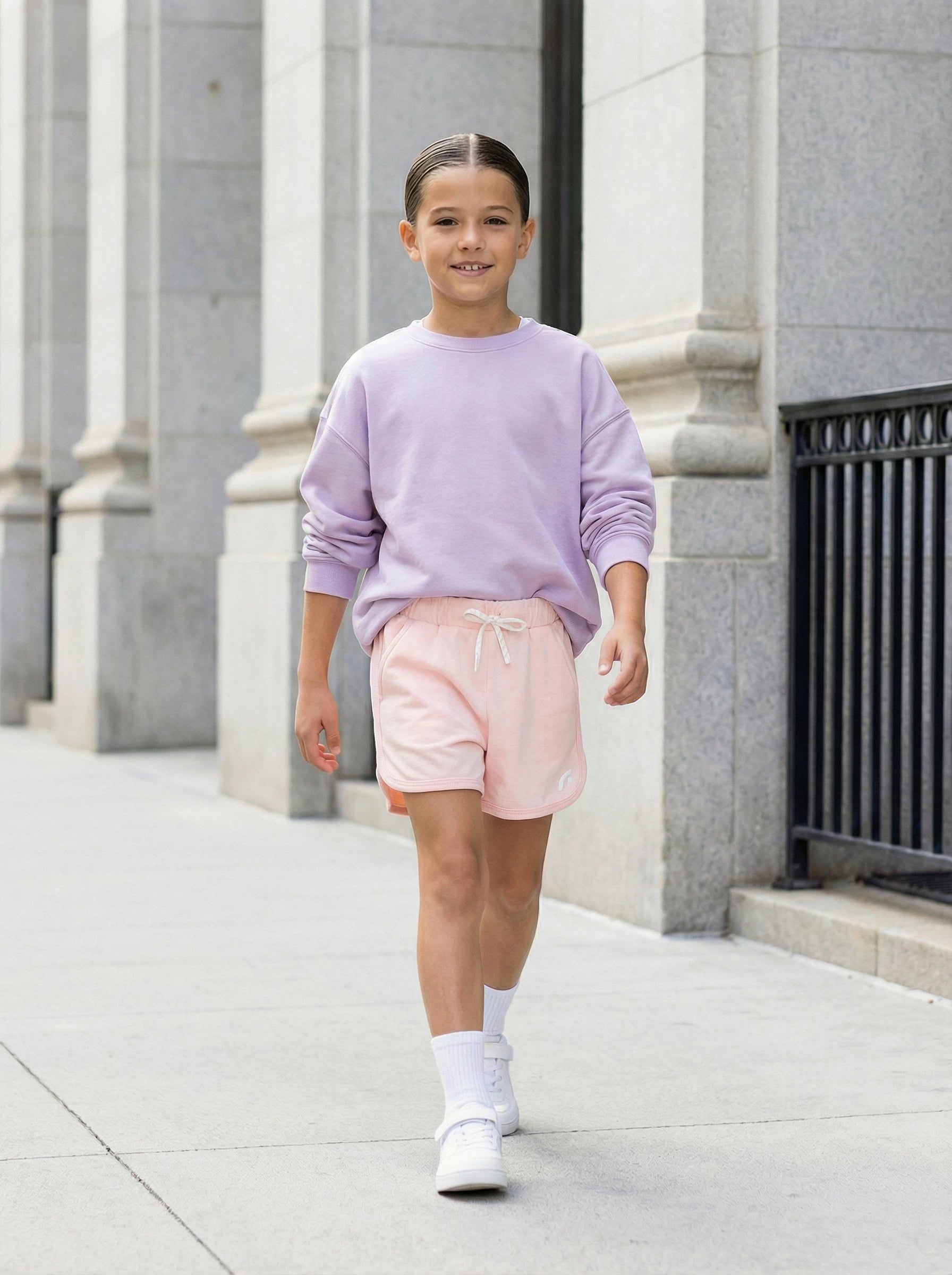 Kids Drawstring Lounge Shorts