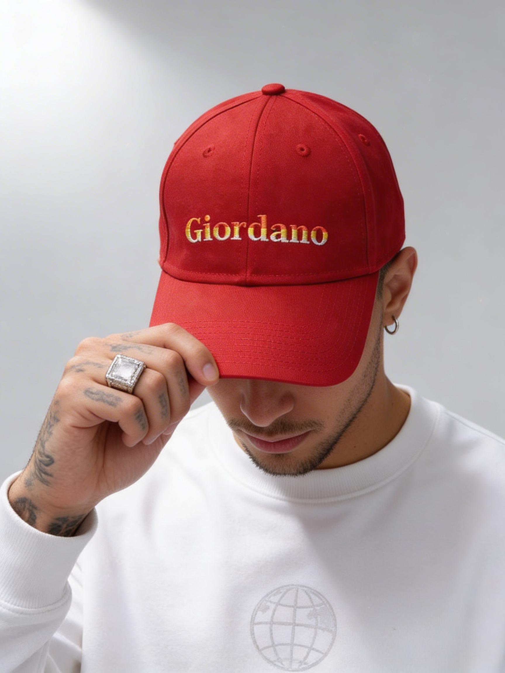 Embroidered Logo Baseball Cap