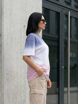Gradient Effect Short Sleeve T-Shirt
