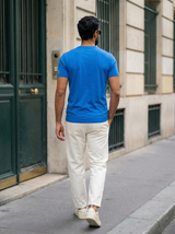 Vertical Logo Crew Neck T-Shirt