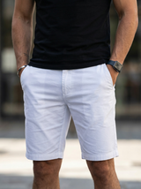 Tailored Cotton Shorts